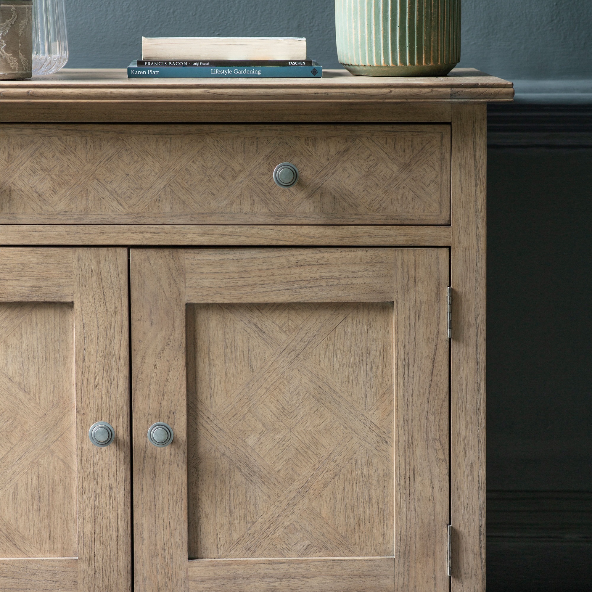 Mustique 2 Door 1 Drawer Sideboard | Brentham Furniture