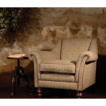 Tetrad Harris Tweed Dalmore Accent Chair - Option A (Tweed) Tetrad Harris Tweed Dalmore Accent Chair - Option A (Tweed)