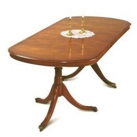 Bradley 829 Twin Pedestal Dining Table Bradley 829 Twin Pedestal Dining Table