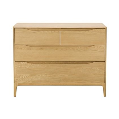Ercol Rimini 3283 4 Drawer Low Wide Chest Ercol Rimini 3283 4 Drawer Low Wide Chest