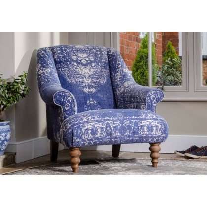 Tetrad Jacaranda Chair - Bagru Tetrad Jacaranda Chair - Bagru