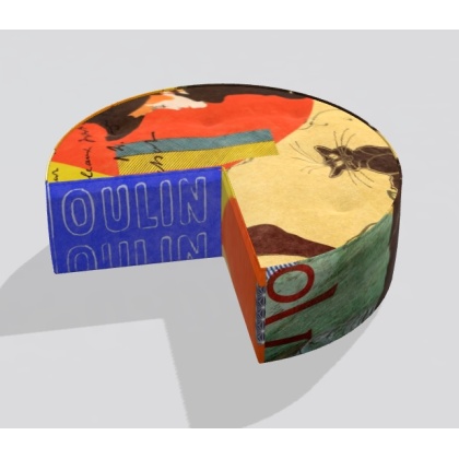 Fama Arianne Love Large Footstool 90? 'QL' Fama Arianne Love Large Footstool 90? 'QL'