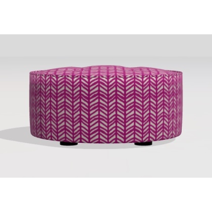 Fama Arianne Love Medium Round Footstool 'RM' Fama Arianne Love Medium Round Footstool 'RM'