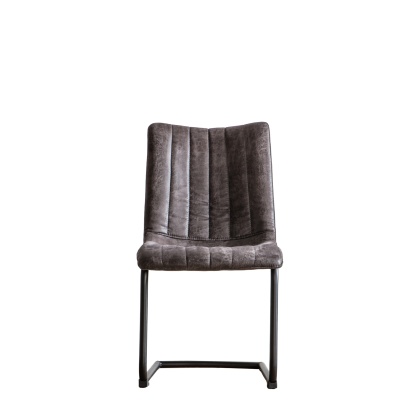 Gallery Direct Edington Grey Chair (Pair) Gallery Direct Edington Grey Chair (Pair)
