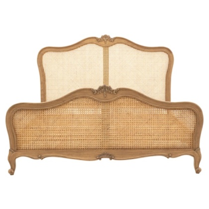 Gallery Chic 5' Kingsize Cane Bed Weathered