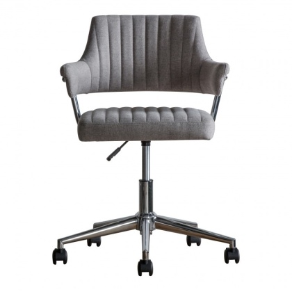 Gallery Mcintyre Swivel Chair Grey Gallery Mcintyre Swivel Chair Grey