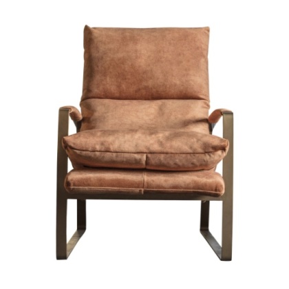 Gallery Direct Fabien Lounger Ochre Gallery Direct Fabien Lounger Ochre