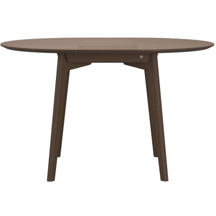 Stressless Bordeaux Round Dining Table in Walnut - Quick Ship! Stressless Bordeaux Round Dining Table in Walnut - Quick Ship!