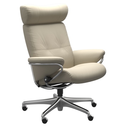 Stressless Berlin Adjustable Headrest Office Chair Stressless Berlin Adjustable Headrest Office Chair