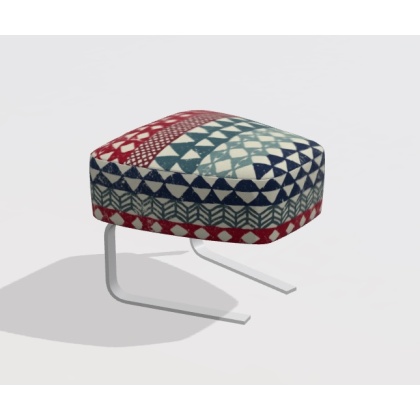 Fama Kangou Footstool With Rocking Base Fama Kangou Footstool With Rocking Base