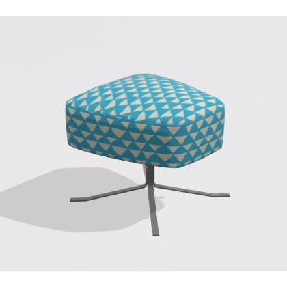 Fama Kangou Footstool With Swivel Base Fama Kangou Footstool With Swivel Base