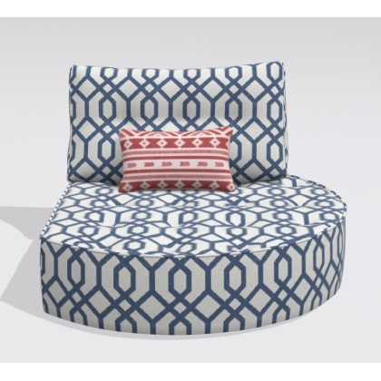 Fama Arianne Love Round Chaise 'Y2' Fama Arianne Love Round Chaise 'Y2'