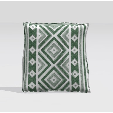 Fama Arianne Love Square Cushion 'JZ' Fama Arianne Love Square Cushion 'JZ'