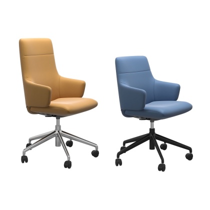 Stressless Laurel Office Chair With Arms Stressless Laurel Office Chair With Arms