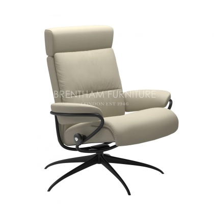 Stressless Tokyo Adjustable Headrest Recliner Chair With Star Base Stressless Tokyo Adjustable Headrest Recliner Chair With Star Base