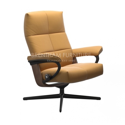 Stressless David Chair Cross Base (No stool) Stressless David Chair Cross Base (No stool)