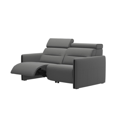 Stressless Emily 2 Seater Sofa With Wood Arm Power LHF Stressless Emily 2 Seater Sofa With Wood Arm Power LHF