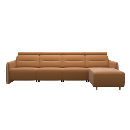 Stressless Emily Wood Arm 3 Seater Power Left With Longseat RHF (M) Stressless Emily Wood Arm 3 Seater Power Left With Longseat RHF (M)