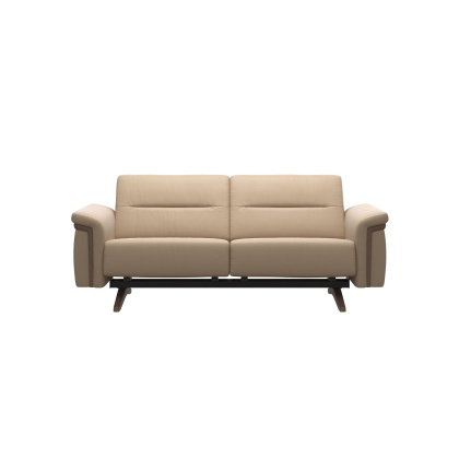 Stressless Stella 2 Seat Sofa Wood Arm Stressless Stella 2 Seat Sofa Wood Arm