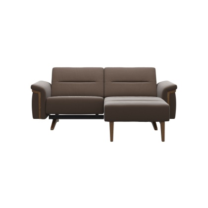 Stressless Stella 1 Seat Sofa With Longseat (M) RHF Wood Arm Stressless Stella 1 Seat Sofa With Longseat (M) RHF Wood Arm