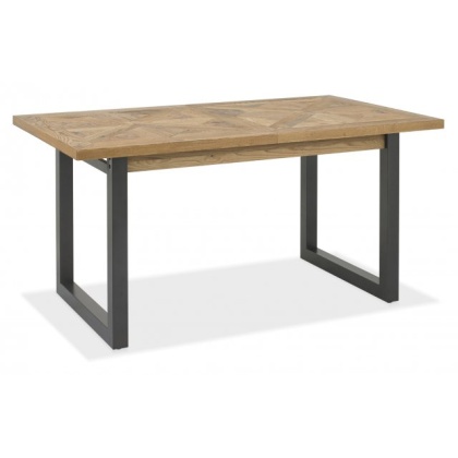 Bentley Designs Indus Rustic Oak 4-6 Dining Table Bentley Designs Indus Rustic Oak 4-6 Dining Table