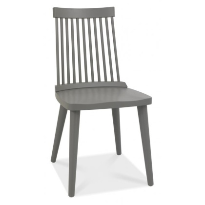 Bentley Designs Spindle Chair - Dark Grey (PAIR) Bentley Designs Spindle Chair - Dark Grey (PAIR)