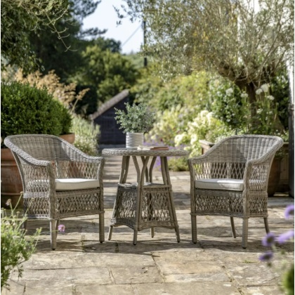 Gallery Menton Bistro Set Stone Gallery Menton Bistro Set Stone