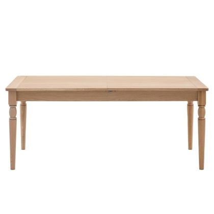Gallery Direct Eton Extending Dining Table Natural Gallery Direct Eton Extending Dining Table Natural