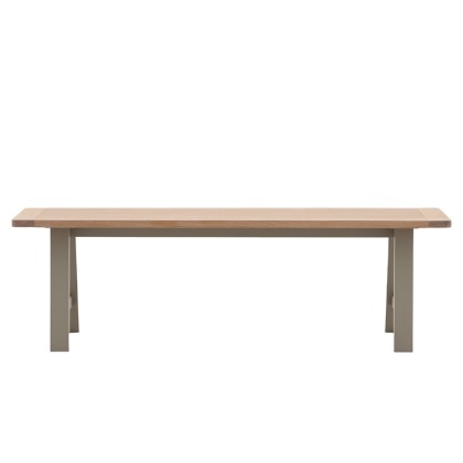 Gallery Direct Eton Trestle Bench Prairie Gallery Direct Eton Trestle Bench Prairie