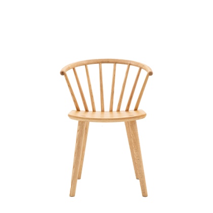 Gallery Craft Dining Chair Natural (PAIR)