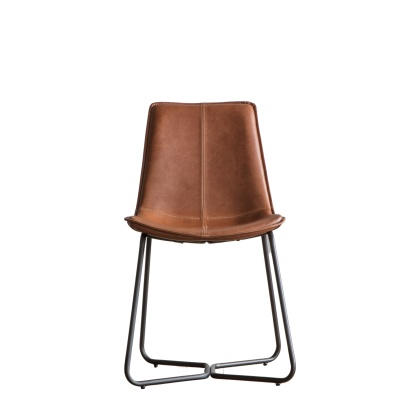 Gallery Hawking Dining Chair Brown (PAIR) Gallery Hawking Dining Chair Brown (PAIR)