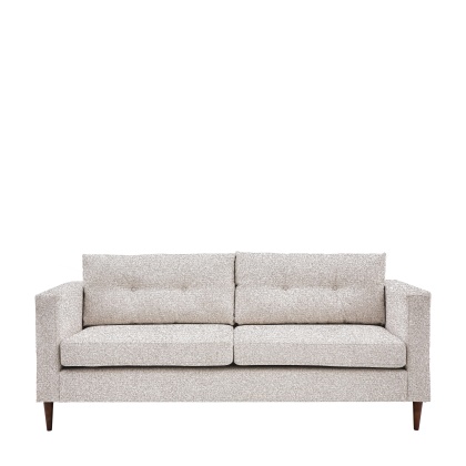 Gallery Direct Whitwell 3 Seater Sofa Light Grey Gallery Direct Whitwell 3 Seater Sofa Light Grey