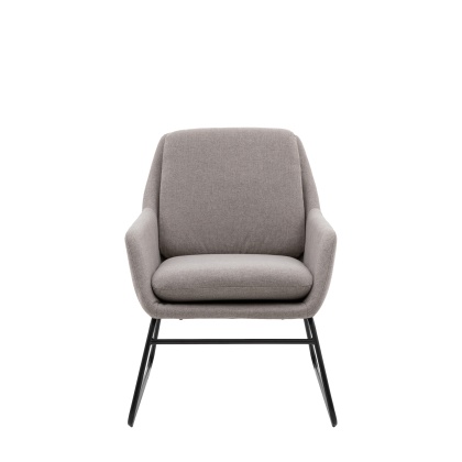 Gallery Direct Funton Chair Light Grey Gallery Direct Funton Chair Light Grey