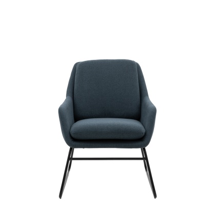 Gallery Direct Funton Chair Midnight Blue Gallery Direct Funton Chair Midnight Blue