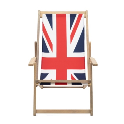 Brentham Union Jack Deck Chair