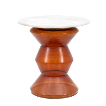 Gallery Turin Side Table Orange