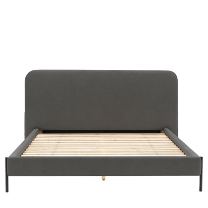 Oslo Double Bed Grey