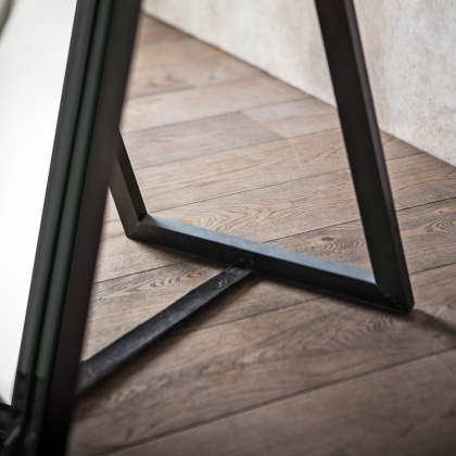 Luna Cheval Mirror - Black