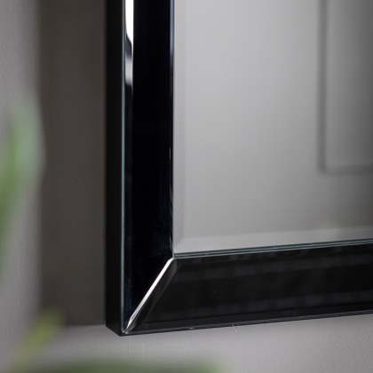 Luna Mirror Rectangle - Black