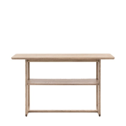 Gallery Direct Craft Console Table Smoked Gallery Direct Craft Console Table Smoked