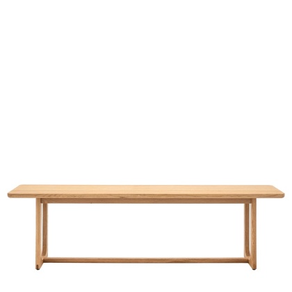 Gallery Direct Craft Dining Bench Natural Gallery Direct Craft Dining Bench Natural