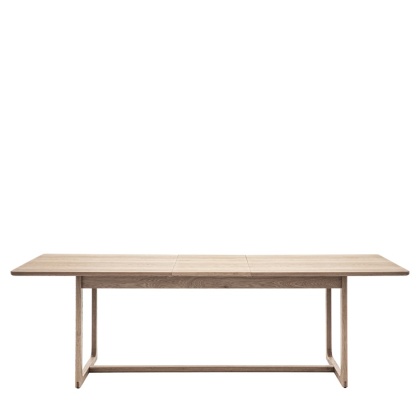 Gallery Direct Craft Extending Dining Table Smoked Gallery Direct Craft Extending Dining Table Smoked