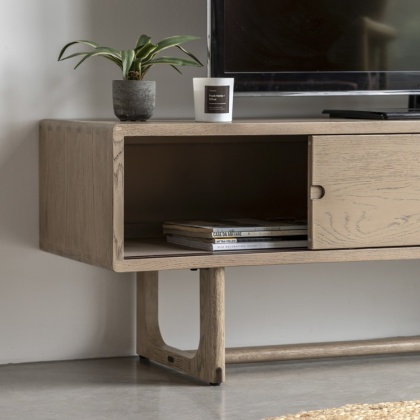 Gallery Craft Media Unit - Smoked