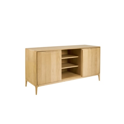 Ercol 2658 Romana Open Media Sideboard