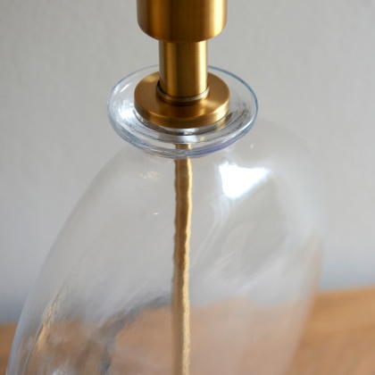 Gideon Table Light - Brass