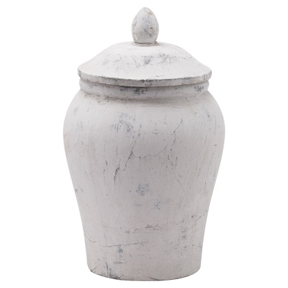 Hill Interiors Bloomville Stone Ginger Jar