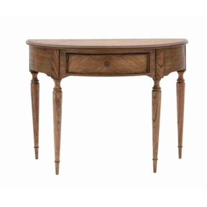 Gallery Highgrove Demi Lune Table