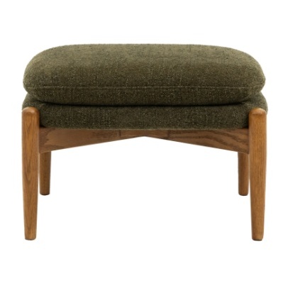 Gallery Direct Datsun Footstool Green Boucle Gallery Direct Datsun Footstool Green Boucle