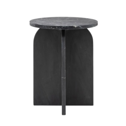 Gallery Amalfi Side Table Black