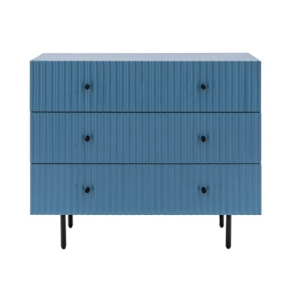 Gallery Buckhurst 3 Drawer Chest Blue